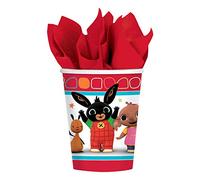 Amscan Bicchieri di carta 9901516 Bing 266 ml