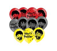 Amscan International Harry Potter, palloncini in lattice, 11 cm, confezione da 6