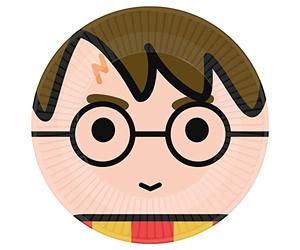 Amscan International Harry Potter - Piatti di carta, 23 cm, confezione da 8
