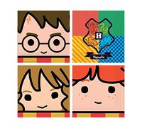 Amscan International Harry Potter - Tovaglioli per il pranzo, confezione da 16 Luminoso.
