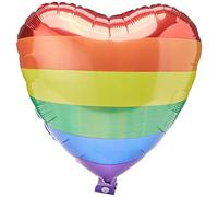Amscan International- Palloncino, SD-h: Rainbow Fun, small, 3790901