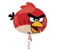 Amscan Internazionale Super/Forma Angry Birds Partito accessorio (Red)