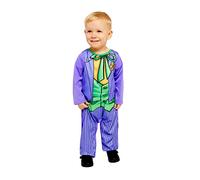 amscan Joker-Costume da bambino (12-18 mesi), 1 pezzo, Cartoni animati, Viola, 9907669