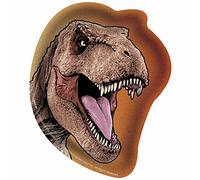 amscan- Jurassic World Into The Wild Piatti a Forma di-18 cm | Multicolore | 8 Pz, 552826