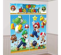 Amscan kit di decorazioni 670508, per ricreare una scena di Super Mario