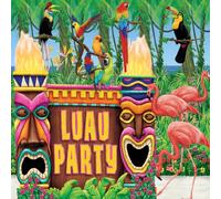 Amscan - Kit per decorare parete "Luau Party Hawaiano"