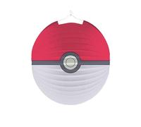 amscan Lanterna Poké Ball Pokémon 25 cm - Rosso