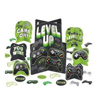 Amscan Level Up Gamers Centrotavola per Feste Misura Confezione 8 (SG31416)