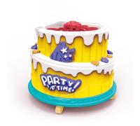 amscan Macchina per bolle di sapone per torte con luce e melodia, con soluzione per bolle di sapone da 100 ml
