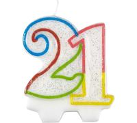 Amscan Milestone Compleanno Candela 18th 21st 30th 40th 50th 60th 8cm
