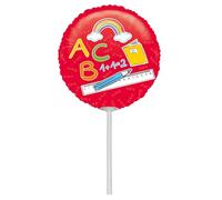 Amscan Mini Shape Schulstart Palloncino A30 sfuso