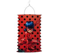 amscan Miracolous Ladybug-Lanterna, Colore: Rosso, 9907261