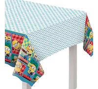 Amscan Multicolor Despicable Me Plastic Table Cover (54" x 96") Pack of 1 Birthdays & Kids' Parties