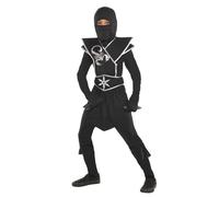 Amscan Nero Ops Ninja Scorpione Warrior Bambini Costume Halloween 8400556