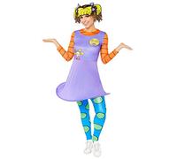 Amscan Official Nickelodeon Rugrats Angelica Costume Sizes 8-16