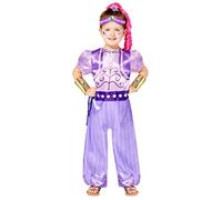 amscan Official Nickelodeon Shimmer & Shine - Shimmer Costume 3-10 Years