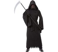 Amscan Phantom Di Tenebre Grim Reaper Vestaglia da Uomo Adulto Costume Halloween