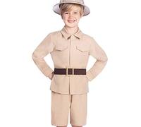 amscan (Pkt) (9905864) Costume da Safari per Bambini (10-12 Anni)