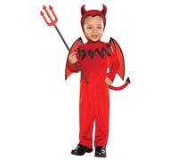 amscan (PKT) (997530) Costume da diavolo per bambini (1-2 anni)