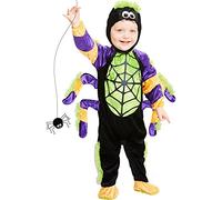 amscan (PKT (PDBSP06) Costume da ragno spettrale per bambini (12-18 m)