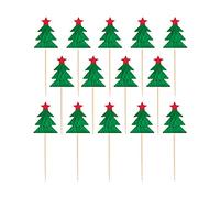 amscan Plettri a nido d'ape a forma di albero di Natale, 10,2 cm di altezza (confezione da 12), 2 confezioni