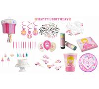 Amscan Principessa Grande Compleanno Mug Piatti Ragazza Decorazione