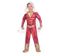 amscan- Shazam Costume da Bambino età 10-12-1 Pz, 10-12 anni, 9906138