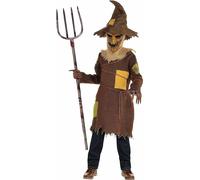 Amscan Spaventosa Scarecrow Tunica Inquietante Bambino Costume Halloween 847695