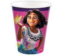 amscan- Tazze Encanto-9 oz. | Multicolore | 8 Pz. Coppe, 8 Count (Pack of 1), 582812