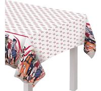 Amscan Tovaglia in plastica multicolore Naruto (137,2 x 243,8 cm), confezione da 1, perfetta per compleanni e feste per bambini