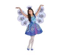 amscan- Uccello Costume, Colore Blue, Purple, 9904788