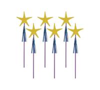 AmscanMermaid Wishes Glitter Bacchetta Magica Misura Confezione 6 (SG25806)