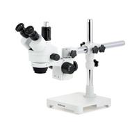AmScope 3.5X-180X Trincocular Simul-Focal Stereo Zoom Microscopio Singola Boom
