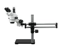 AmScope 3.5X-180X Trinoculare Stereo Microscopio + Sfera Cuscinetto Dual-Arm