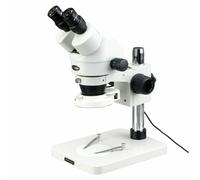 AmScope 3.5X-45X Super Widefield Dissezione Zoom Stereo Microscopio + Luce LED