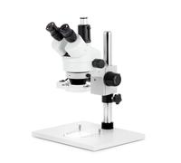 AmScope 3.5X-90X Trinoculare Stereo Microscopio Su Stand + Fluorescente Ring