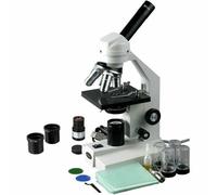 AmScope 40X-1000X Avanzato Studenti Composto Microscopio + USB Digital