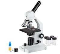 AmScope 40x-1000x Cordless LED Composto Biologico Microscopio M500-LED
