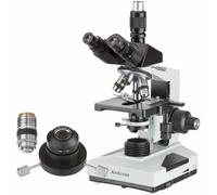AmScope 40X-2000X Trinoculare Composto Darkfield Microscopio con Olio Umidità