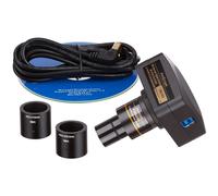 Amscope 5MP USB 3.0 Colore CMOS C-Mount Microscopio Camera Con Riduzione Lenti