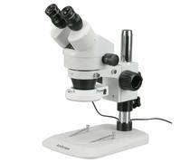 AmScope 7X-45X Ispezione 64-LED Zoom Stereo Microscopio Pilastro Stand Multi-Uso