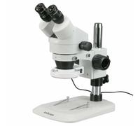 AmScope 7X-45X Ispezione 64-LED Zoom Stereo Microscopio Pilastro Stand Multi-Uso