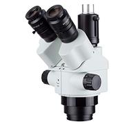 AmScope - 7X-45X Simul-Focale Trinoculare Zoom Stereo Microscopio Testa - SM745NTP