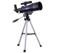 Amscope-Kids 15-150X Telescopio Compatto Refrattore 300x70mm Con Treppiede