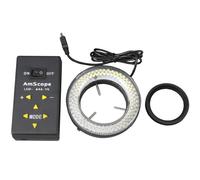 Amscope LED-144A 144 LED Four-Zone Microscopio Anello Luce con Adattatore