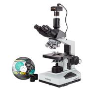 Amscope Microscopio Biologico Trinoculare 40X-2000X Con Telecamera USB 2.0 1.3MP