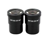 Amscope - Paio Di 10X Super Widefield Visione Microscopio Oculari (30mm