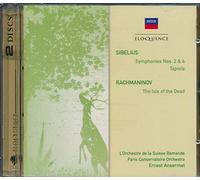 Amseret, Ernest - Sibelius: Symphonies 2 & 4 Tapiola/Rachmaninov: Th