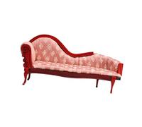 AMSLSIU 1 12 Mini divano per casa delle bambole che riempie le stanze delle bambole con splendidi decori e maestria per ambienti affascinanti Mobili in miniatura per mini divano 1:12