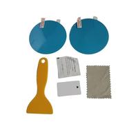 AMSLSIU 1 paio di pellicole per specchietto retrovisore antipioggia per auto universali Coperture protettive impermeabili antiappannamento Accessori automobilistici, Rotondo da 80 mm